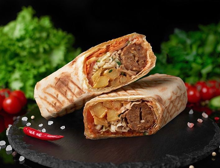 Шаурма с люля из индейки